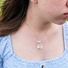 Load image into Gallery viewer, Tear Drop Dandelion Seed Wish Necklace
