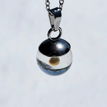 Load image into Gallery viewer, Mustard Seed Faith Globe Necklace
