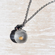 Load image into Gallery viewer, Mustard Seed Faith Globe Necklace
