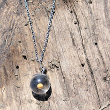 Load image into Gallery viewer, Mustard Seed Faith Globe Necklace
