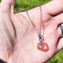 Load image into Gallery viewer, Mustard Seed Faith Globe Necklace
